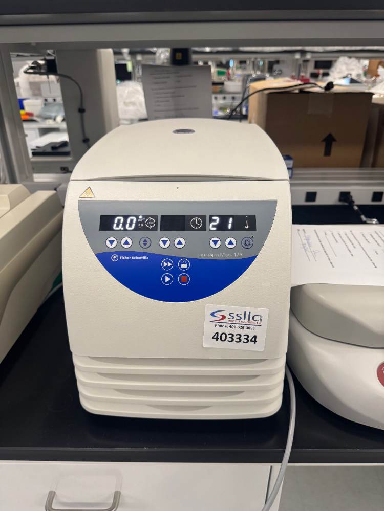 Image of Fisher Scientific accuSpin Micro 17R Refrigerated Centrifuge